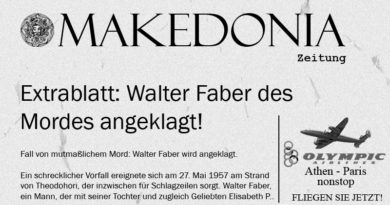 Fall von mutmaßlichem Mord durch Unterlassen: Walter Faber wird angeklagt, wie wir aus gut informierten Kreisen erfahren haben.